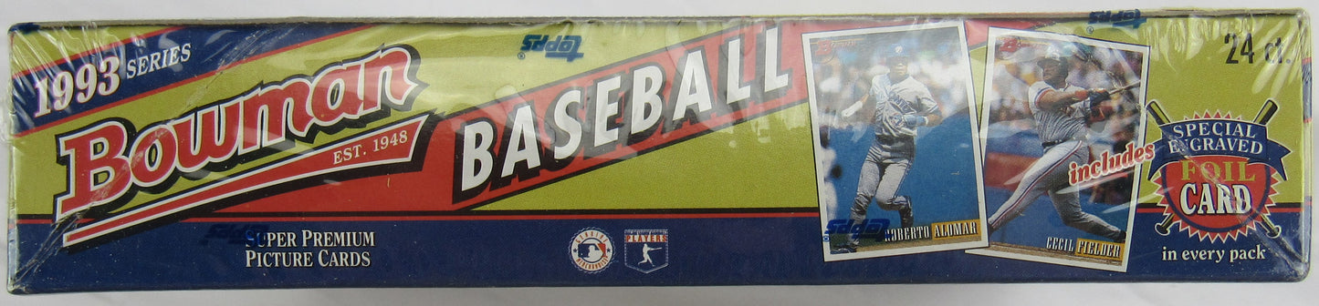 1993 Bowman Baseball Wax Box - Derek Jeter RC!