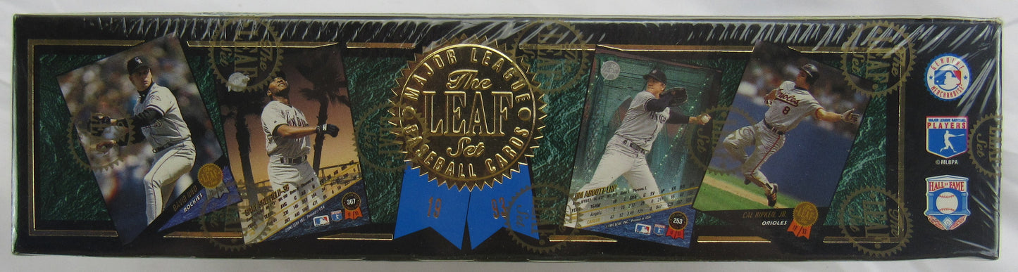 1993 Leaf Series 2 Baseball Factory Sealed Wax Box 36 Packs Gold Leaf Rookies
