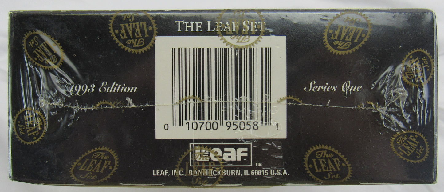 1993 Leaf Baseball Series 1 Wax Box ~ Factory Sealed Box