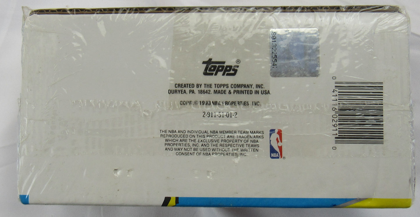 1992-93 Topps Basketball Factory Set