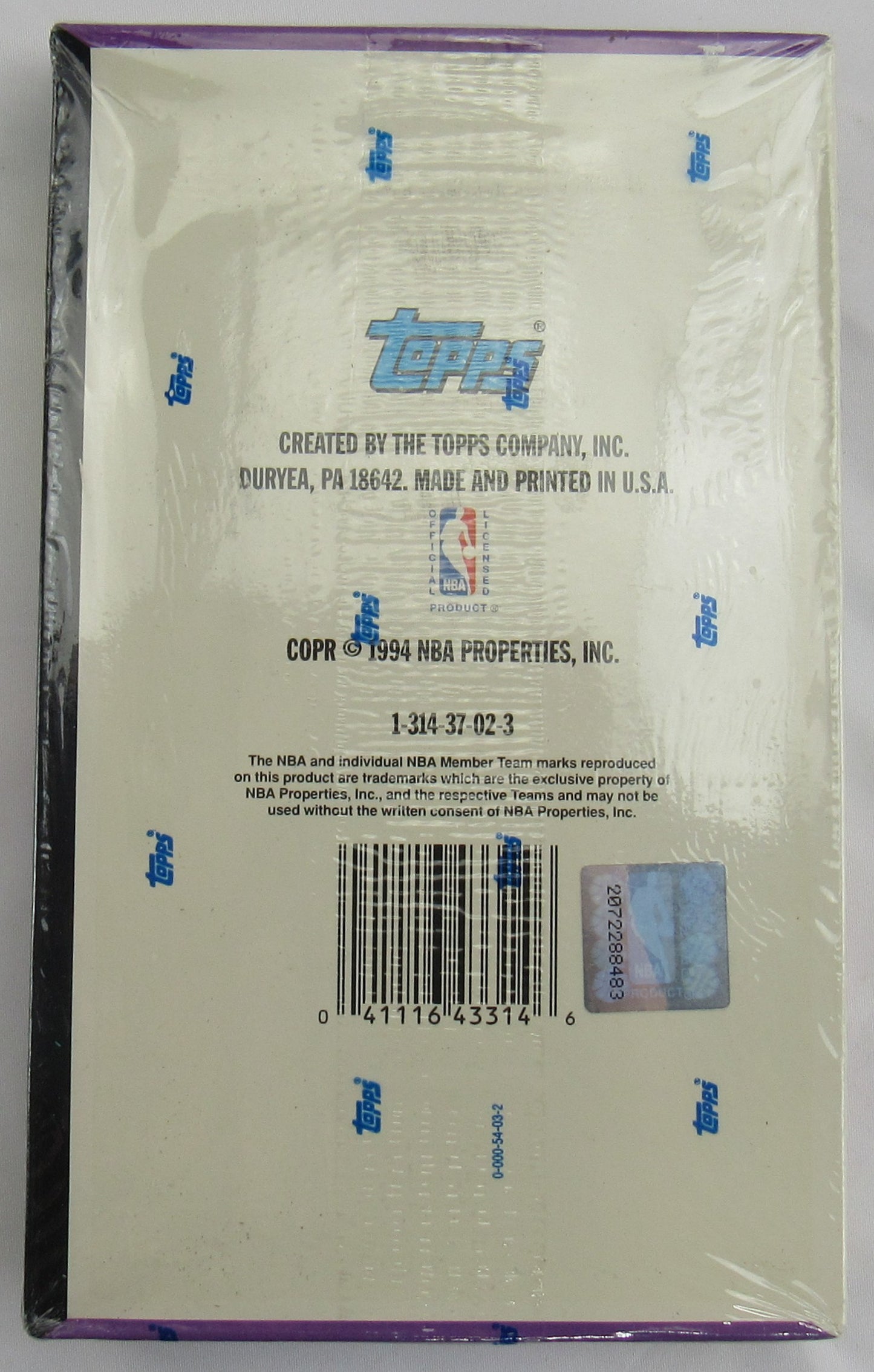 1993-94 Topps Stadium Club Basketball Series 2 Sealed Hobby Box Wax NBA