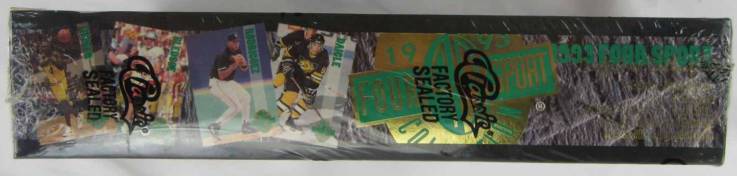 1993 Four Sport Classic Draft Picks Wax Box, Football, Basketball, Autos!