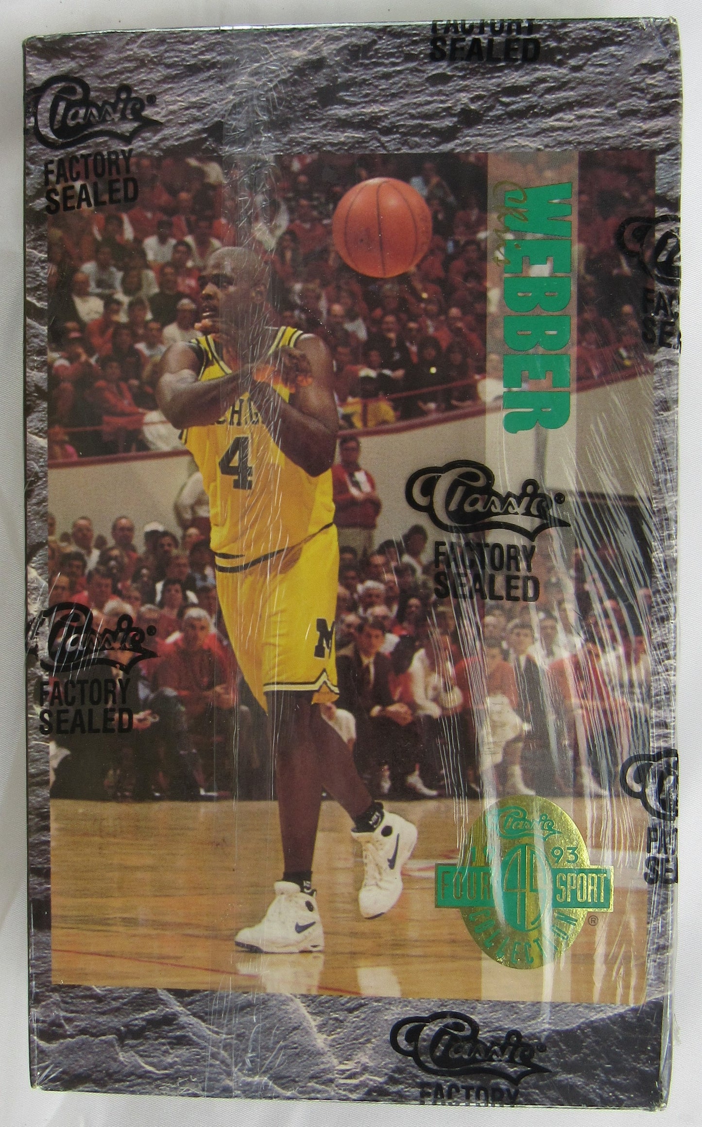 1993 Four Sport Classic Draft Picks Wax Box, Football, Basketball, Autos!