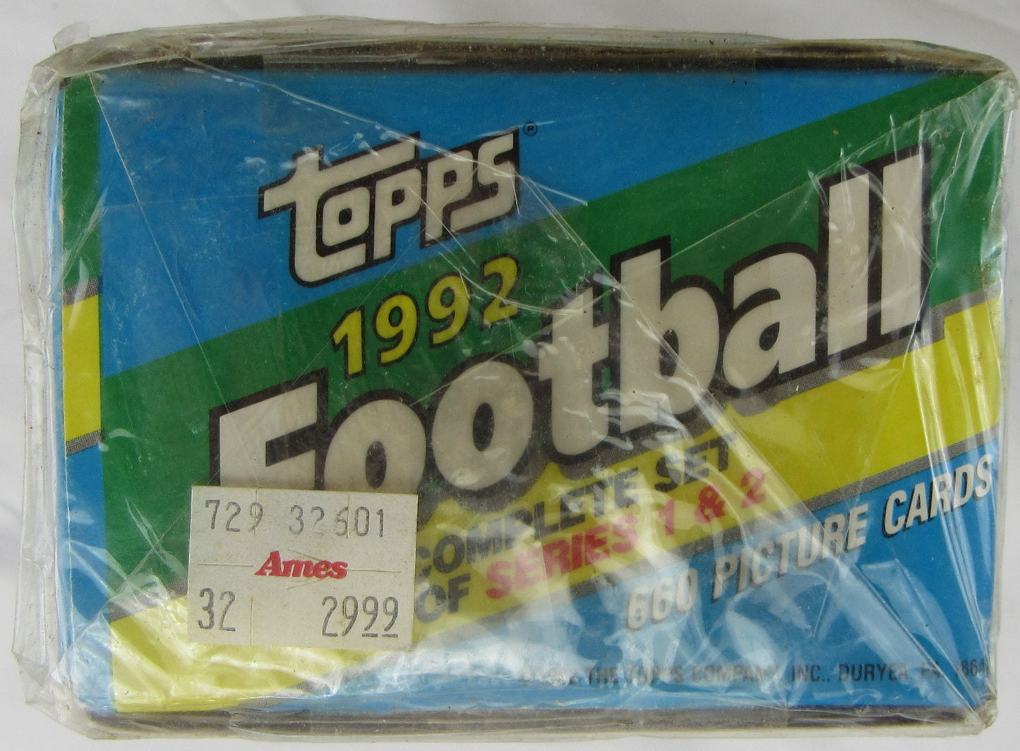 1992 Topps NFL Football Series 1 & 2 Complete Set 660 Cards 20 Topps Gold Sealed - pristine sold 10-16