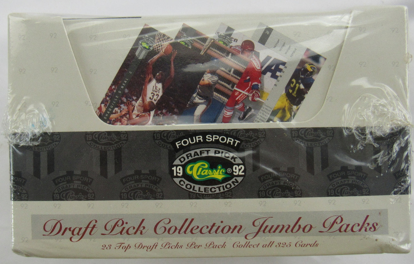 1992 Classic Draft Picks Four Sport Jumbo Packs Box Factory Sealed