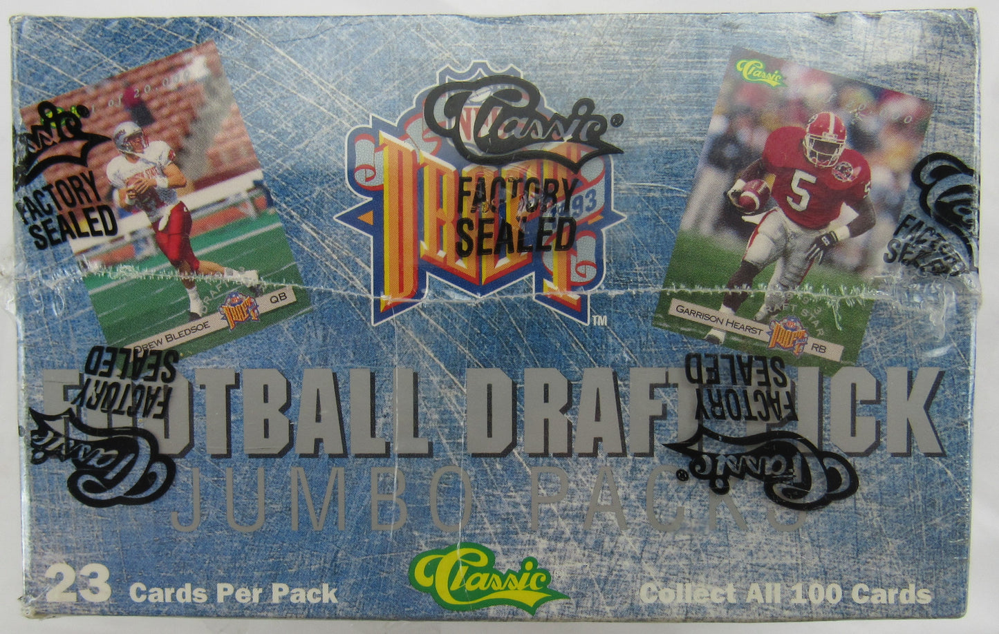 1993 Classic NFL DRAFT PICKS FOOTBALL Wax Packs Factory SEALED BOX!