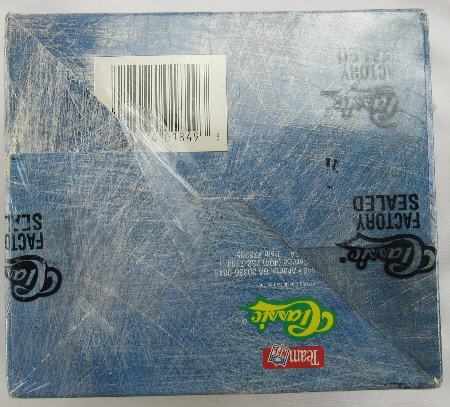 1993 Classic NFL DRAFT PICKS FOOTBALL Wax Packs Factory SEALED BOX!