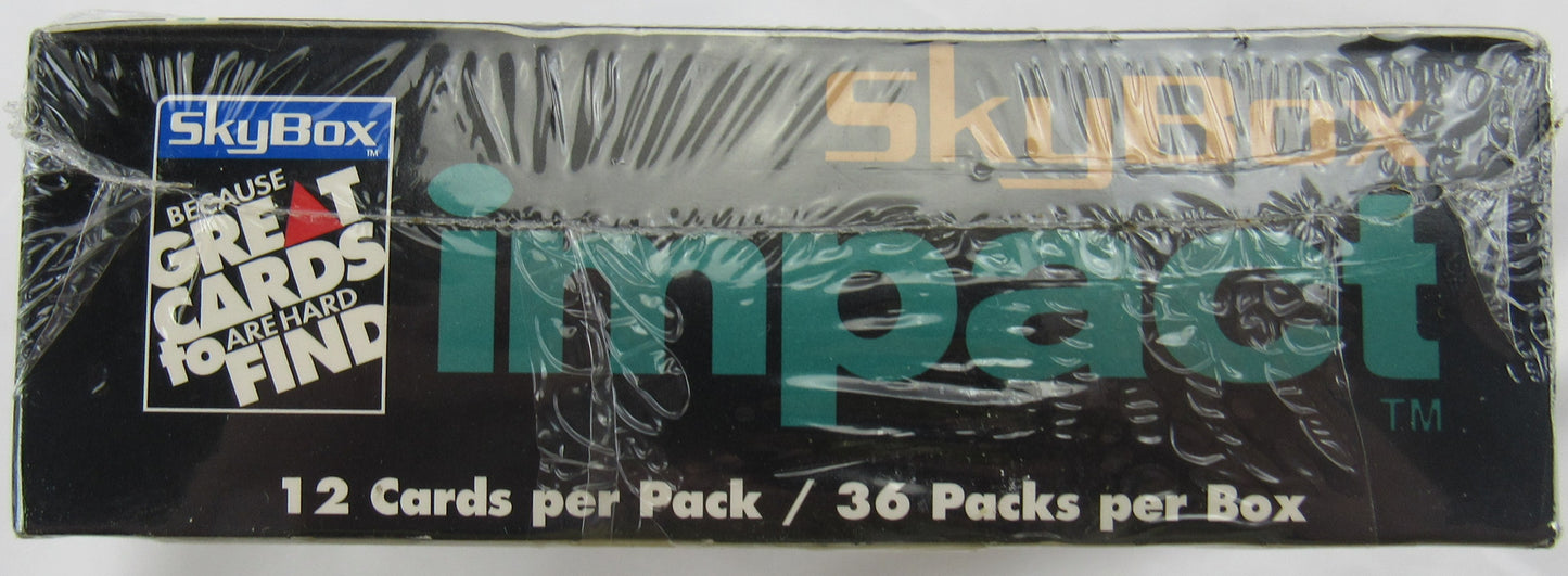 1993 Skybox Impact NFL Football Factory Sealed Box