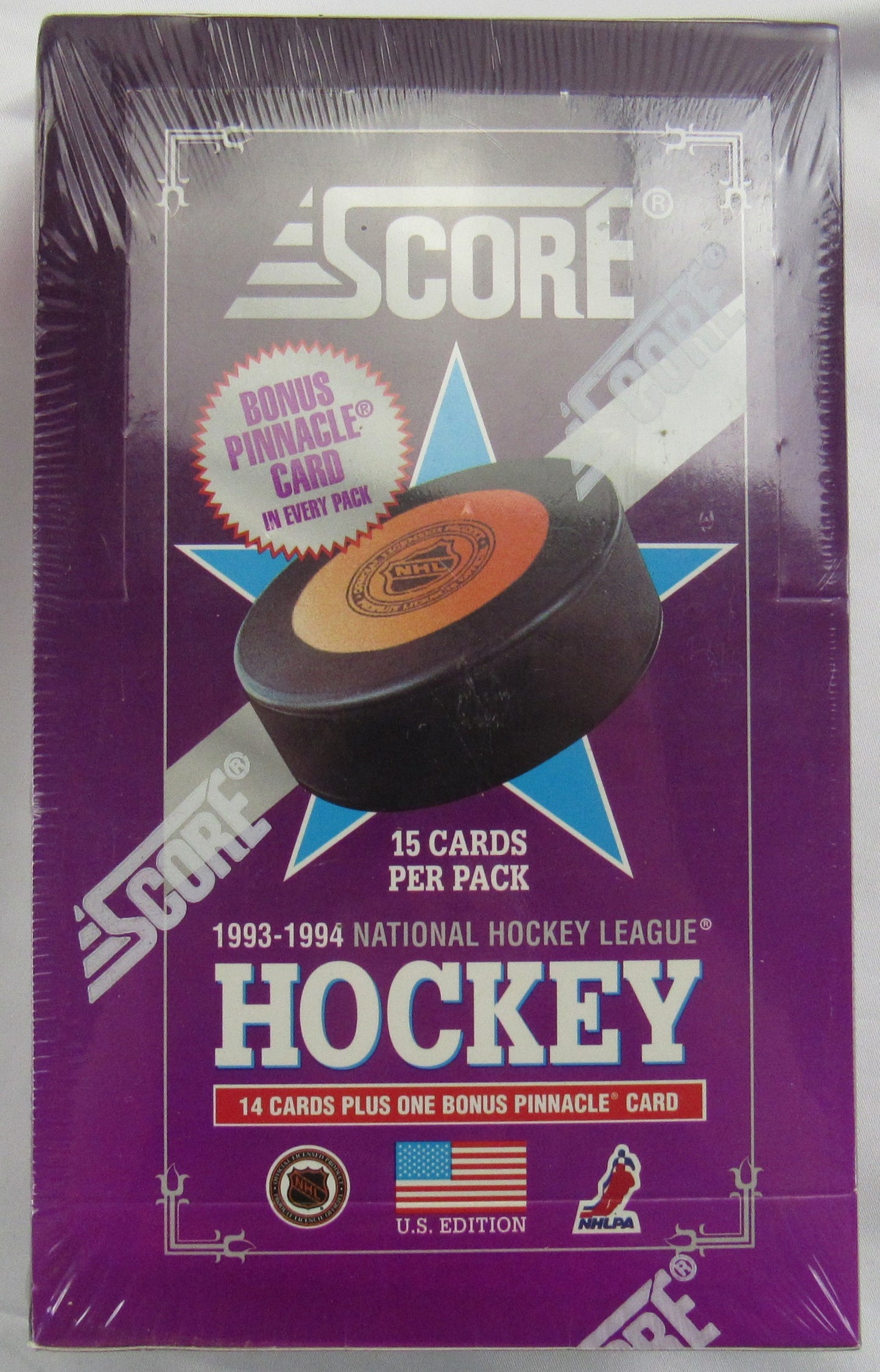 1993-94 Score NHL Hockey Wax Box, Still Sealed!