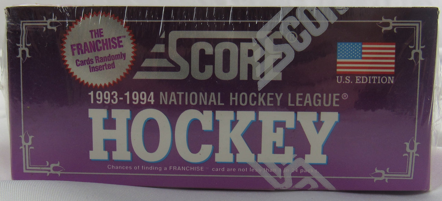 1993-94 Score NHL Hockey Wax Box, Still Sealed!