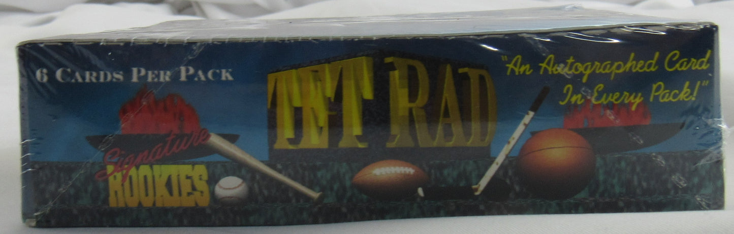 1994 Signature Rookies Tet Rad Factory-Sealed Box - One Autograph per Pack!!