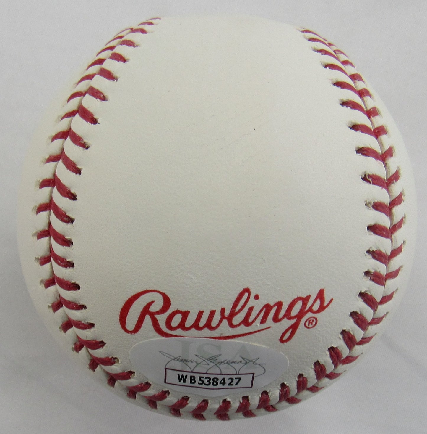 Tino Martinez Signed Auto Rawlings 1996 World Series Baseball JSA Witness