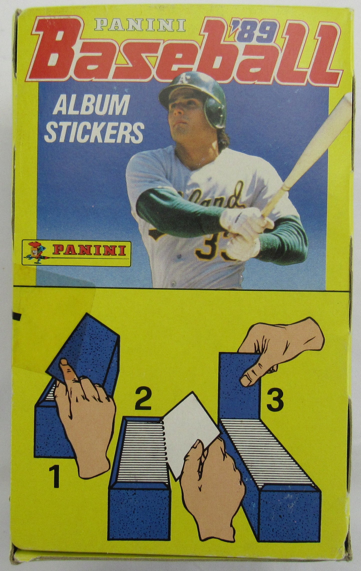 1989 Panini Baseball Album Stickers Factory Box