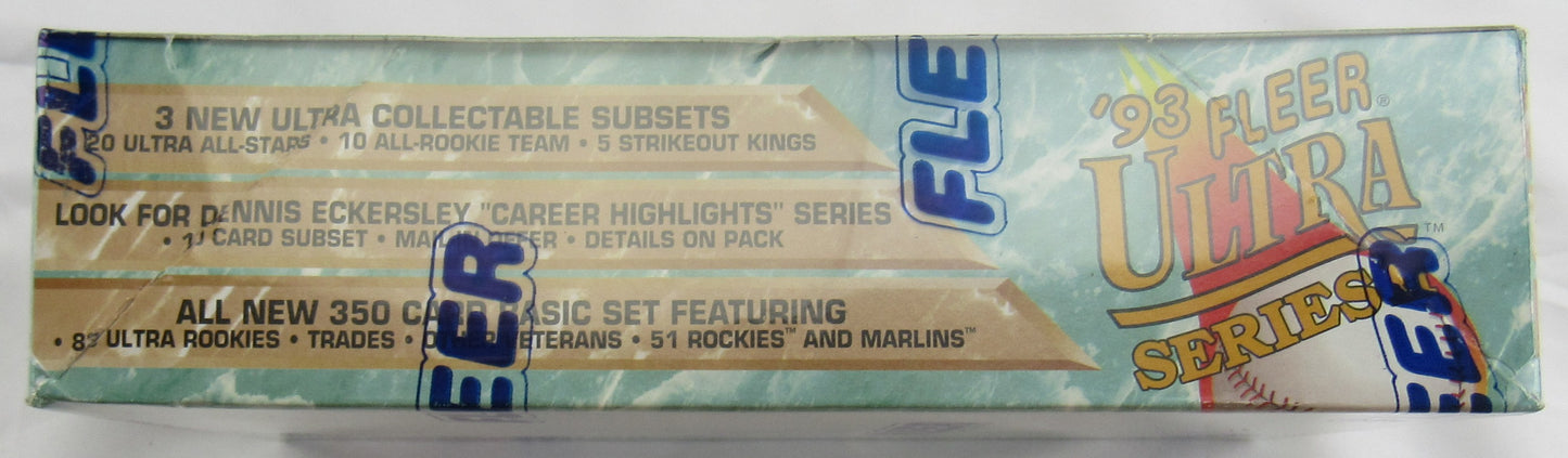 1993 Fleer Ultra Series II Baseball Wax Box