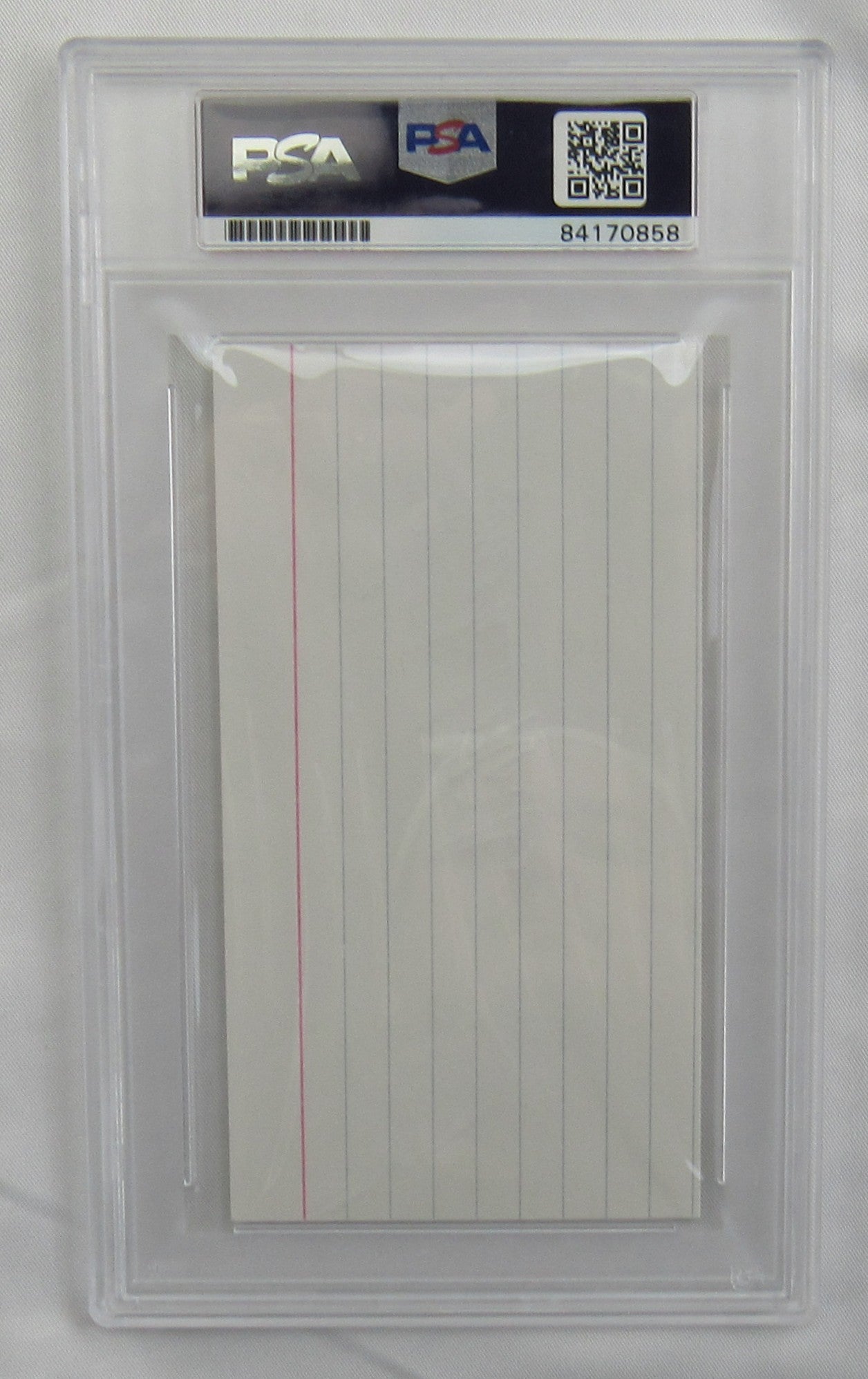 Buck O'Neil Signed Auto Autograph Encapsulated PSA/DNA Index Card