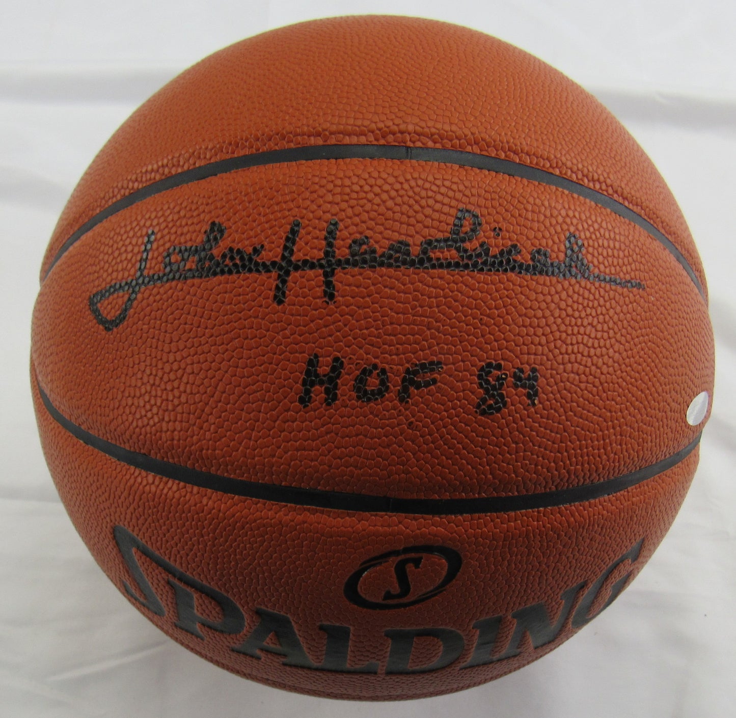 John Havlicek Signed Auto Autograph Spalding NBA Basketball Steiner COA