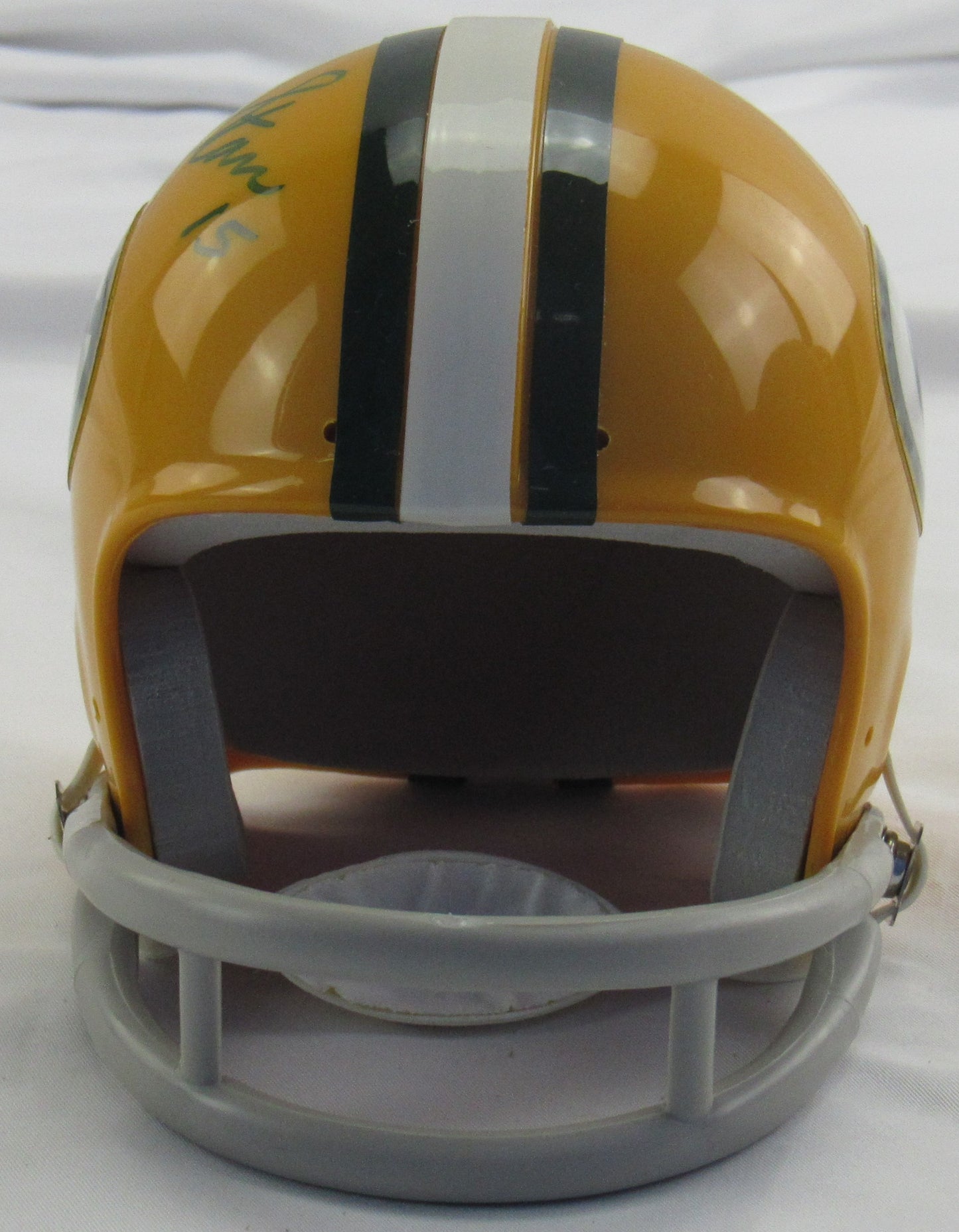 Bart Starr Signed Auto Packers Mini Helmet Tristar Hologram
