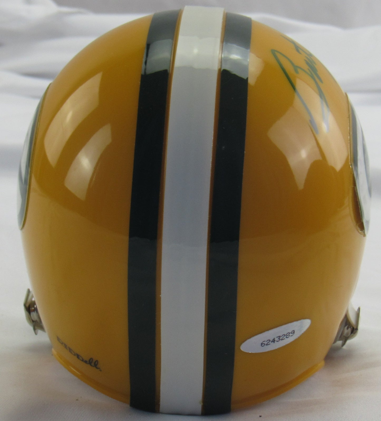 Bart Starr Signed Auto Packers Mini Helmet Tristar Hologram