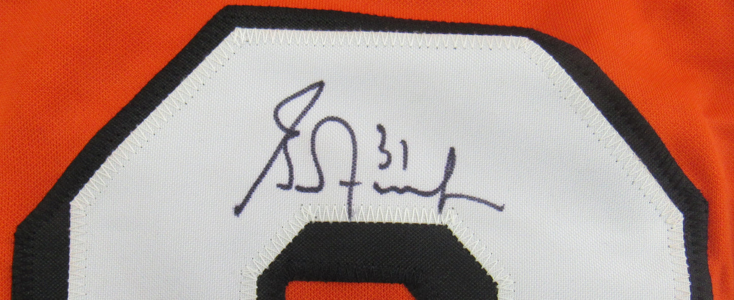 Grant Fuhr Signed Auto Autograph Replica Jersey JSA S23875