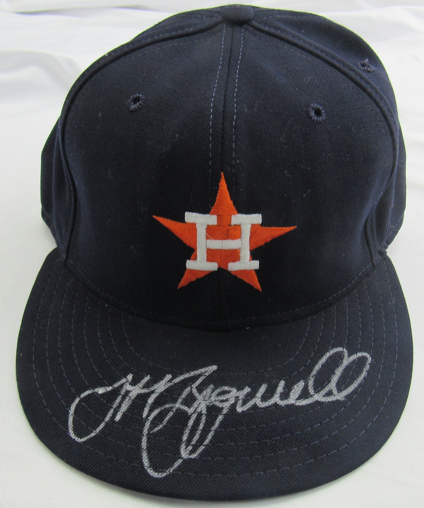 Jeff Bagwell Signed Auto Hat JSA EE04329