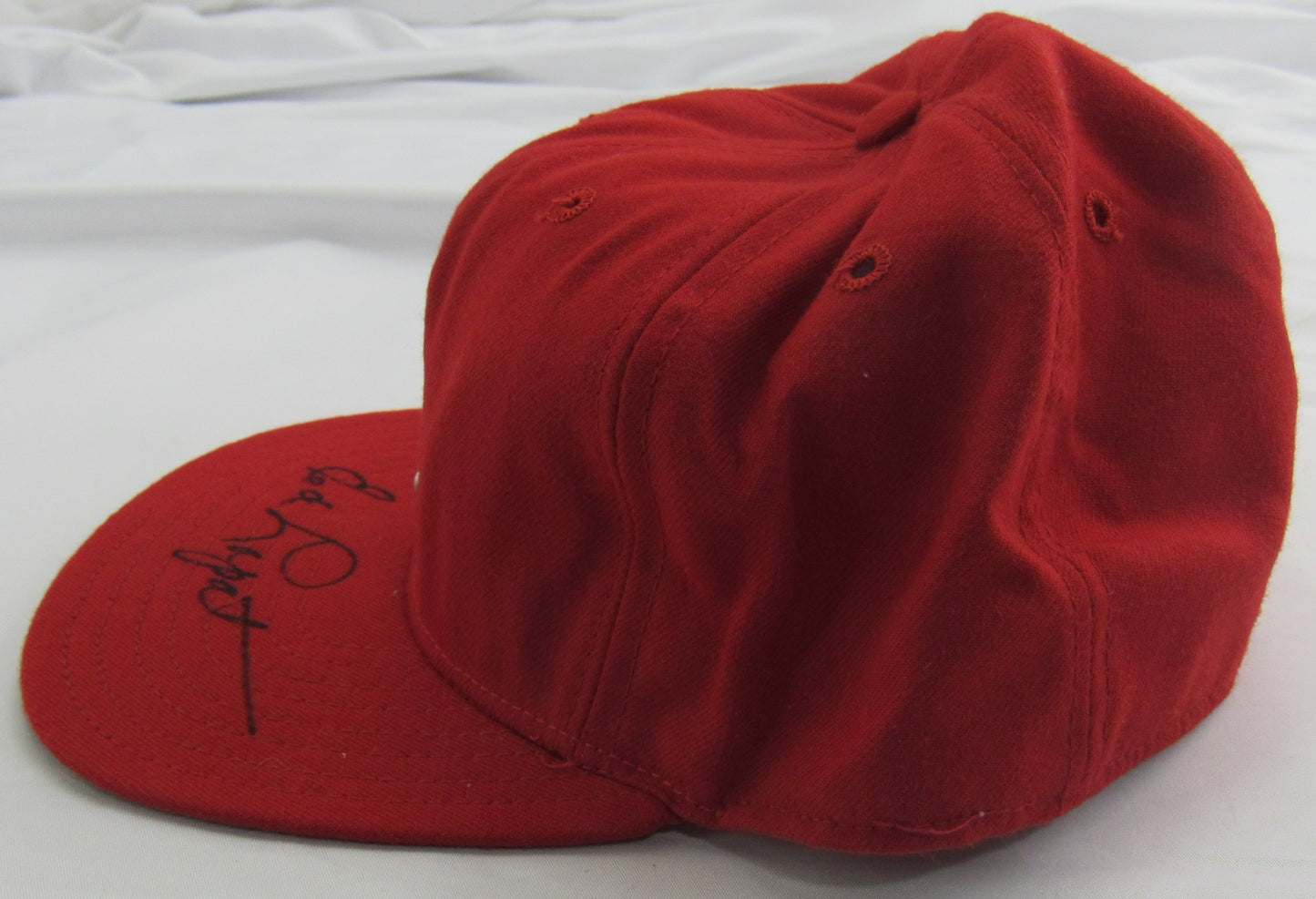 Ed Lopat Signed Auto Hat JSA CC42654