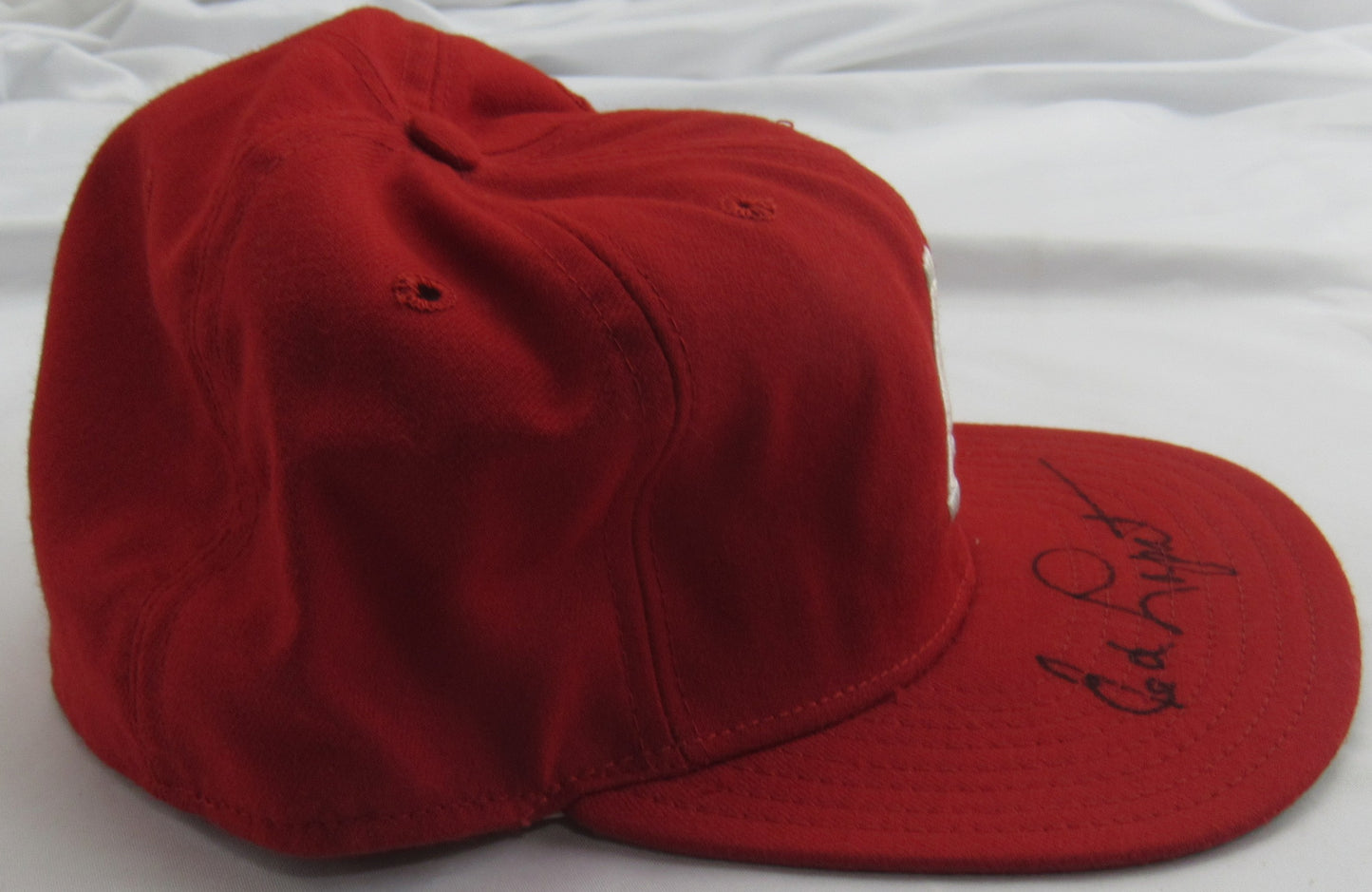 Ed Lopat Signed Auto Hat JSA CC42654