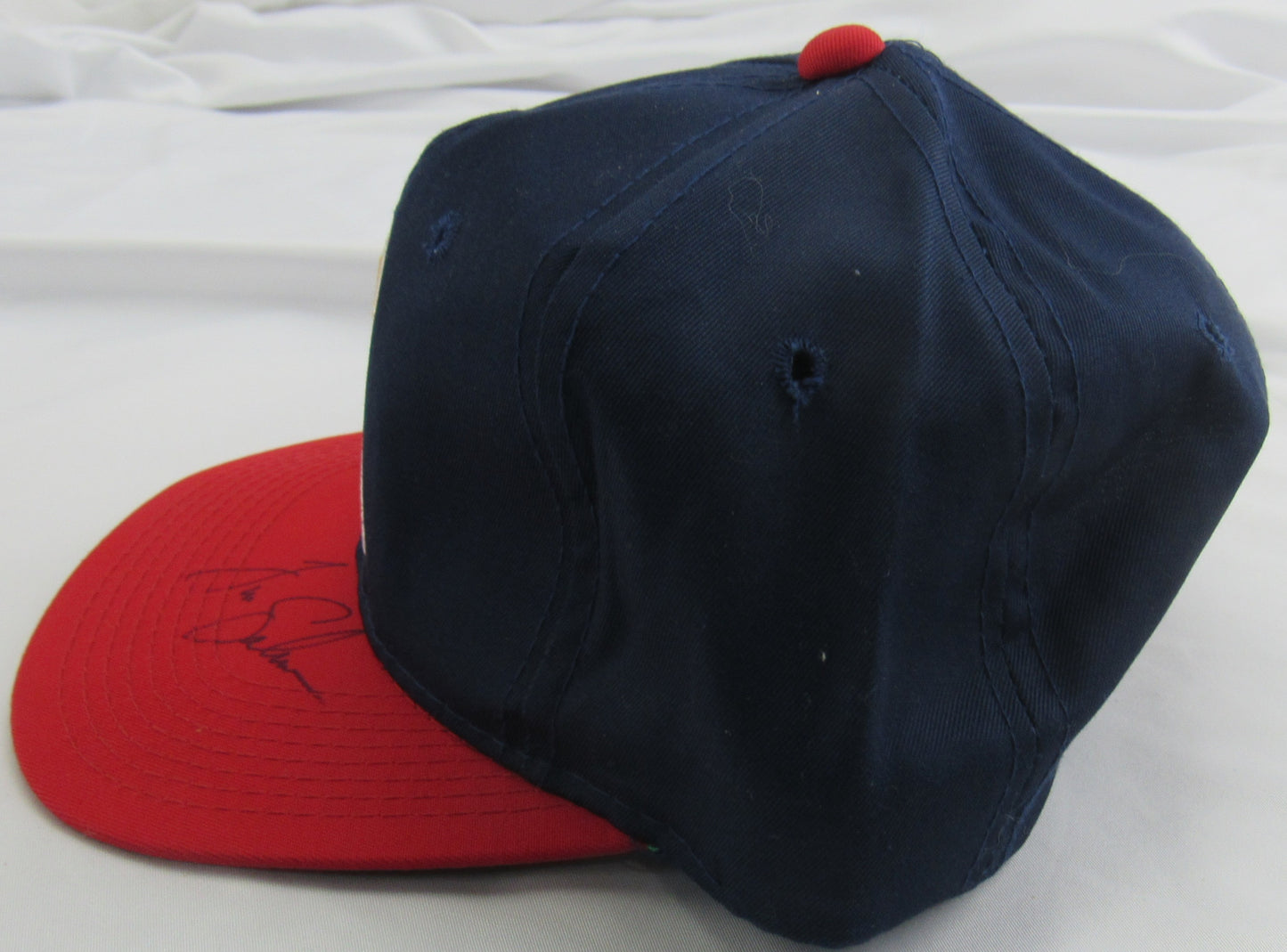 Tim Salmon Signed Auto Hat JSA EE11993