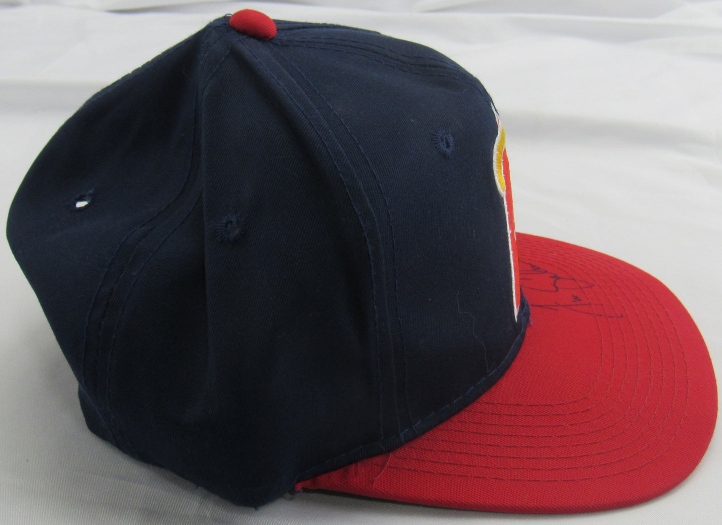 Tim Salmon Signed Auto Hat JSA EE11993