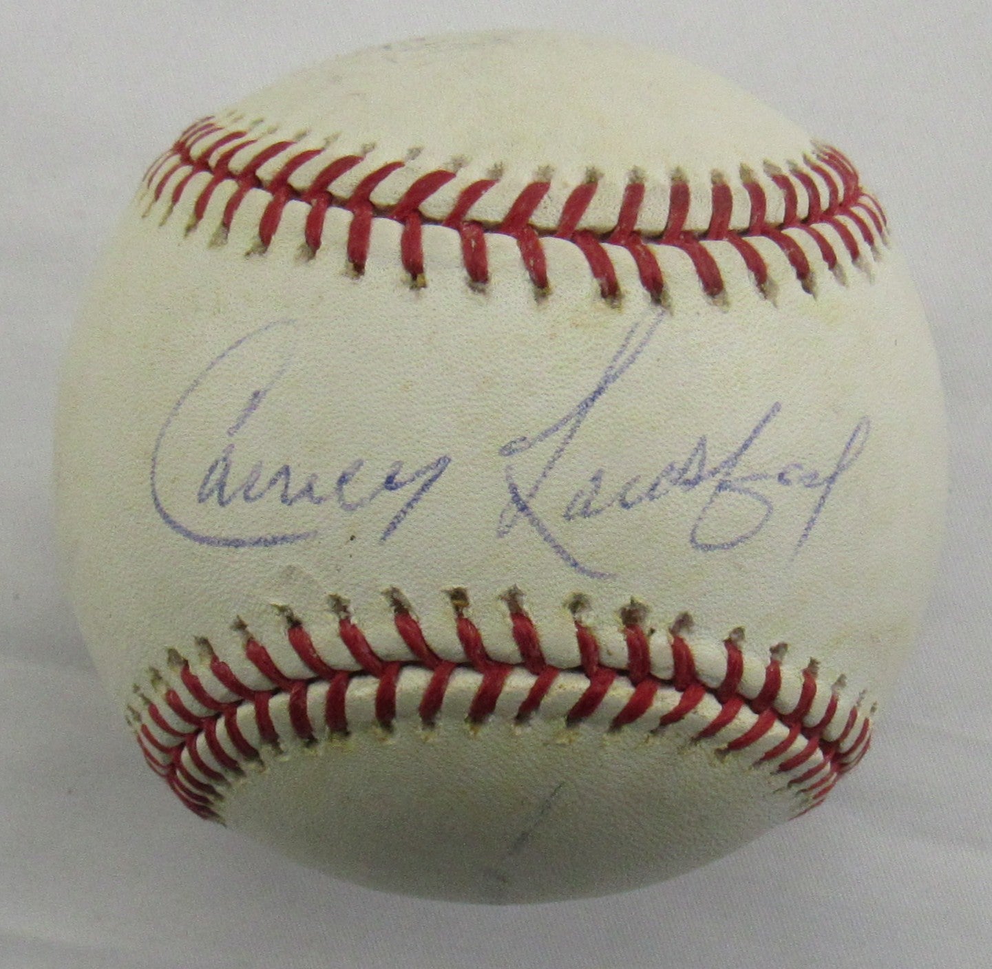 Carney Lansford Signed Auto Rawlings Baseball JSA AA54225