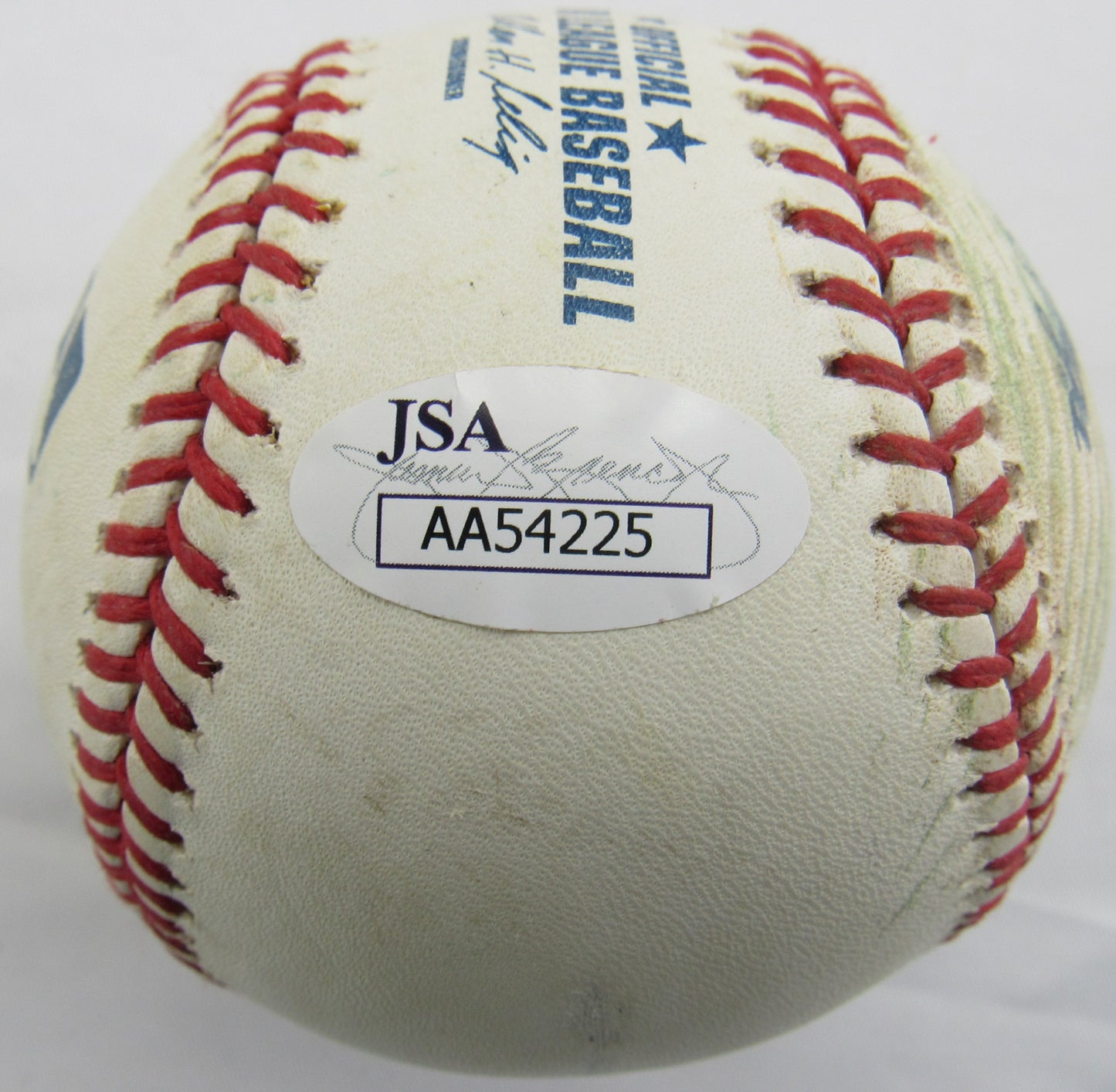 Carney Lansford Signed Auto Rawlings Baseball JSA AA54225