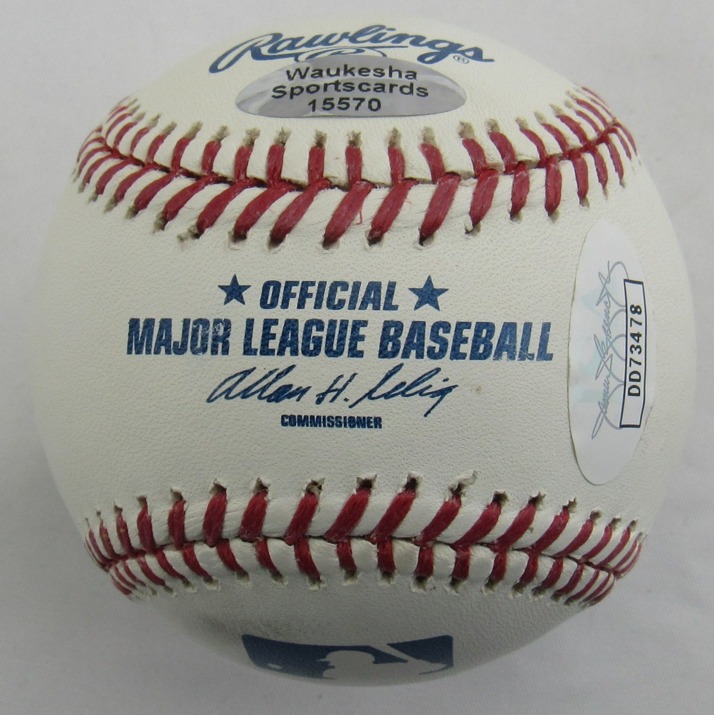 Gorman Thomas Signed Auto Rawlings Baseball JSA DD73478