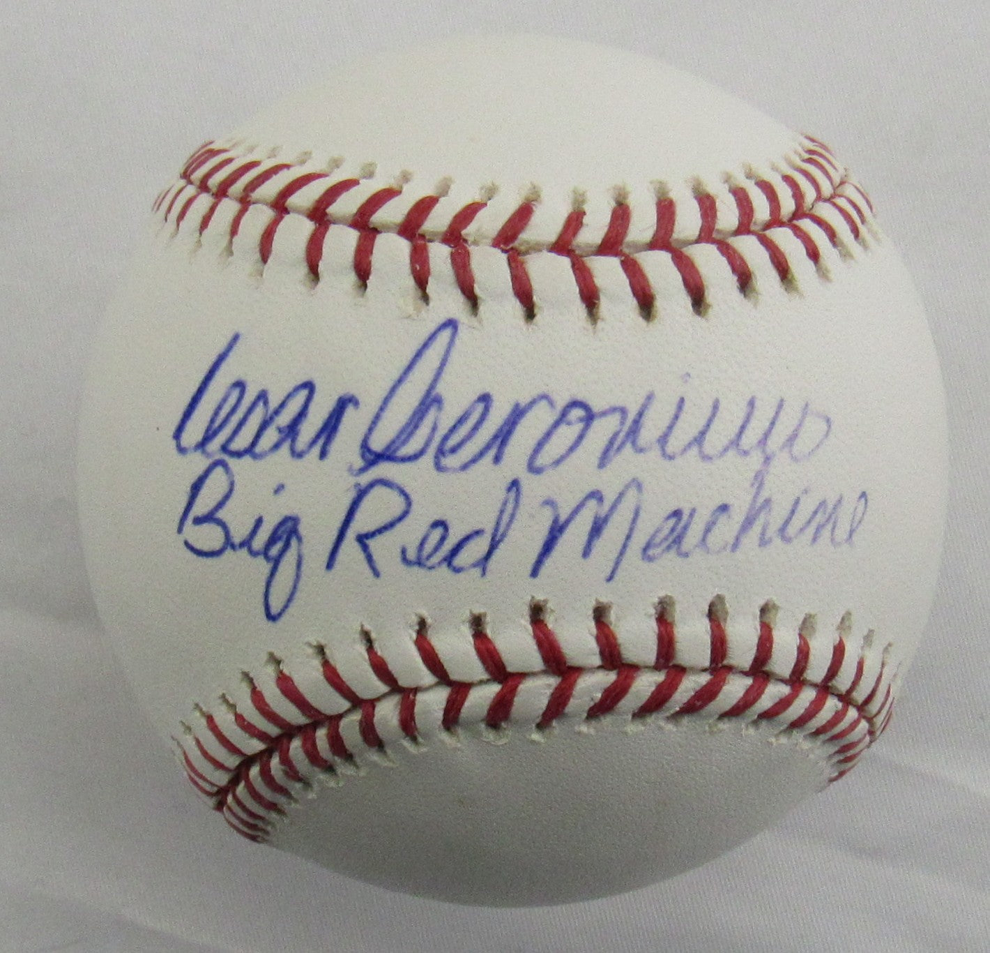 Cesar Geronimo Signed Auto Rawlings Baseball JSA DD73384