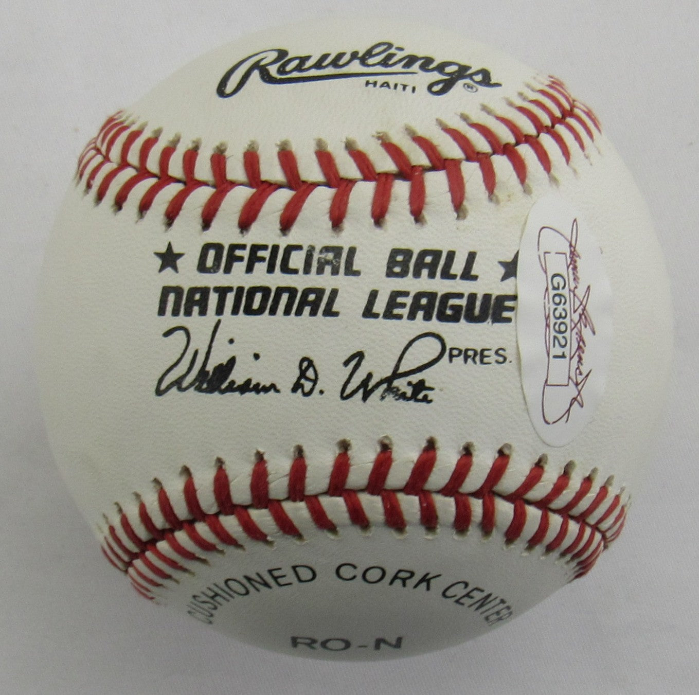 Spider Jorgensen Signed Auto Rawlings Baseball JSA G63291