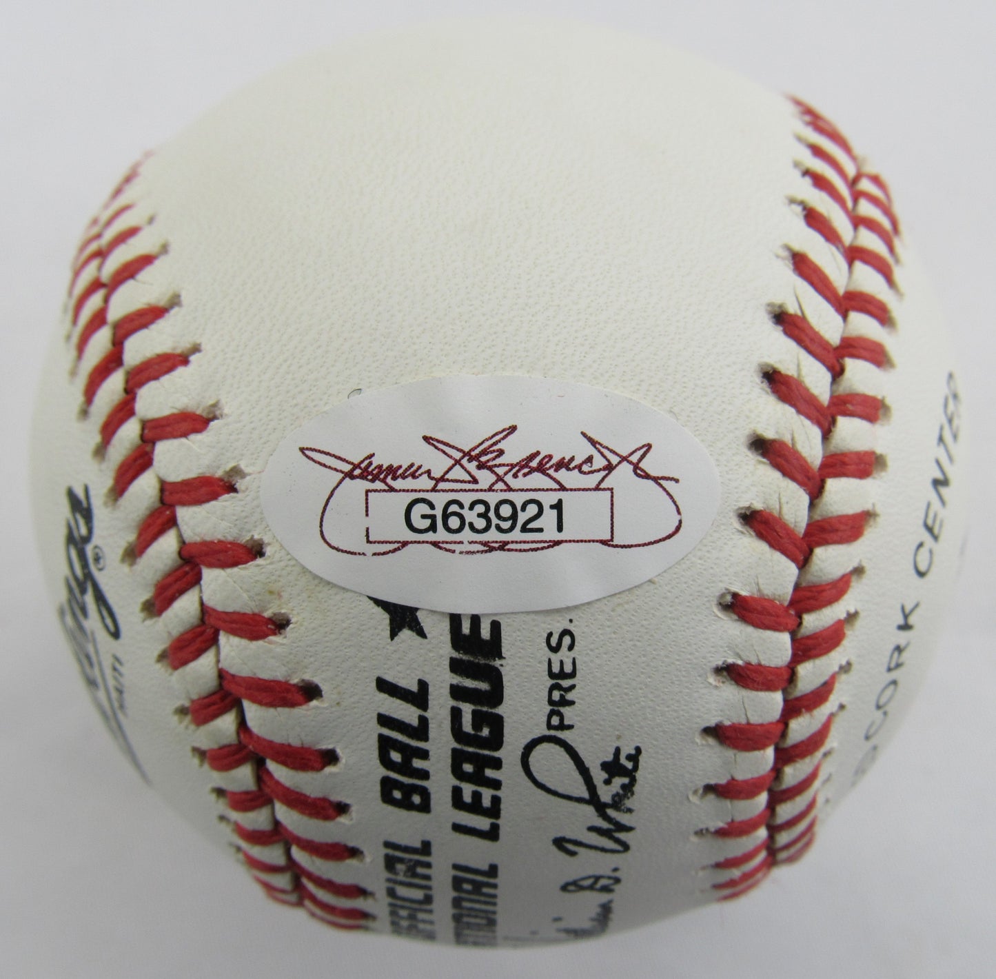 Spider Jorgensen Signed Auto Rawlings Baseball JSA G63291