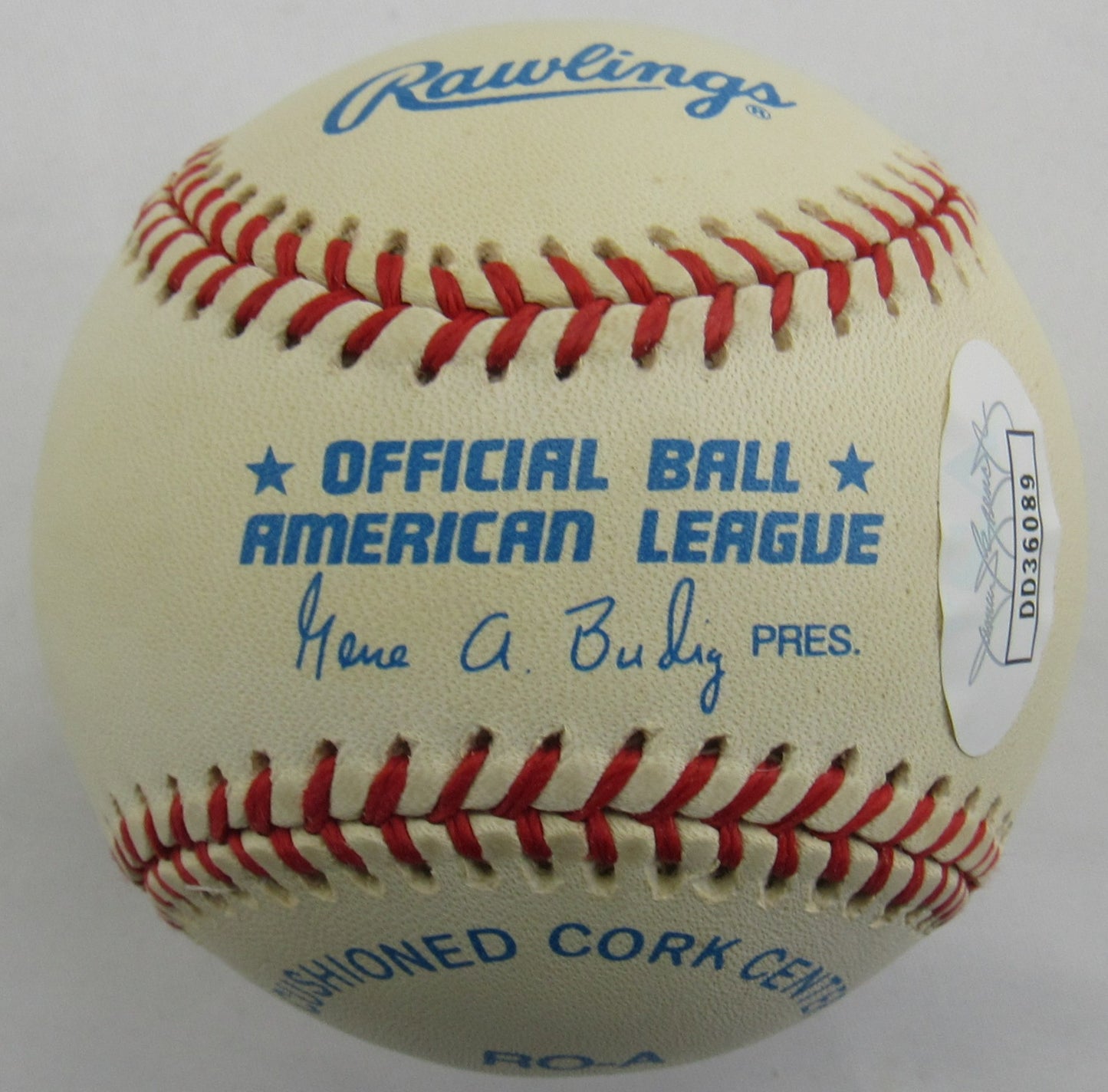 Jeff Reardon Signed Auto Rawlings Baseball JSA DD36089