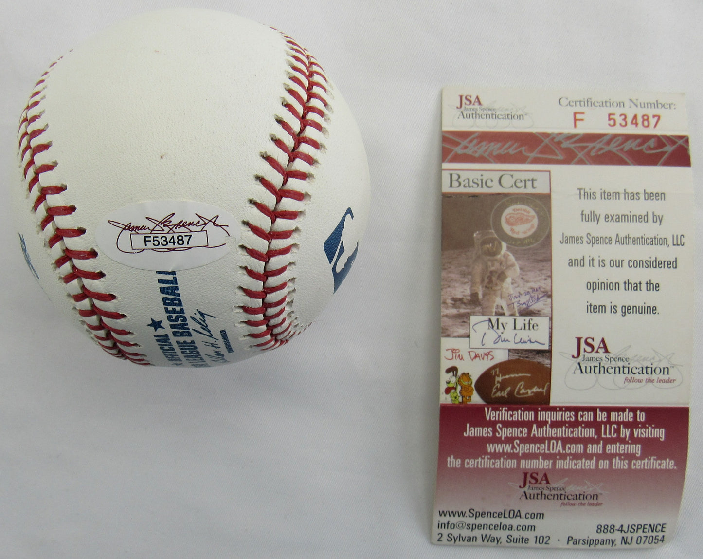 Luis Tiant Signed Auto Rawlings Baseball JSA F53487