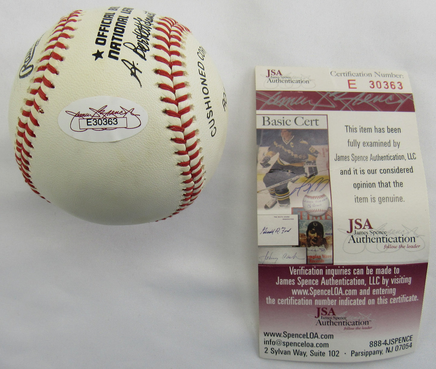 Billy Herman Signed Auto Rawlings Baseball JSA E30363