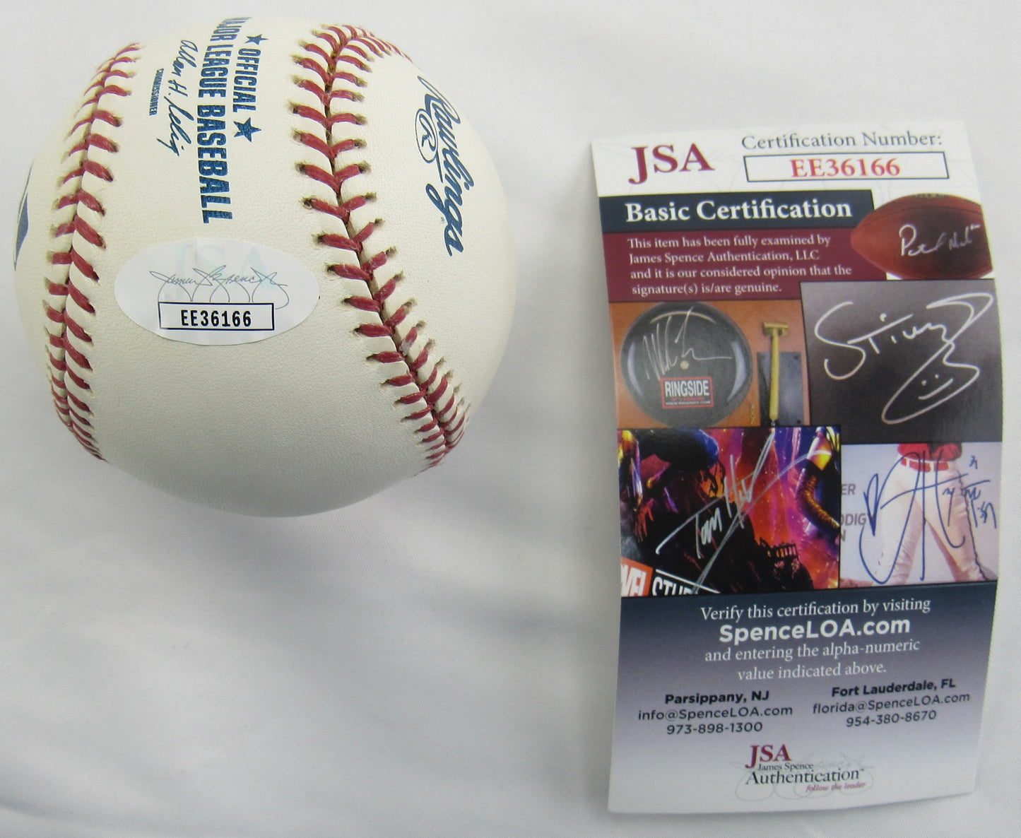 Chien-Ming Wang Signed Auto Rawlings Baseball JSA EE36166