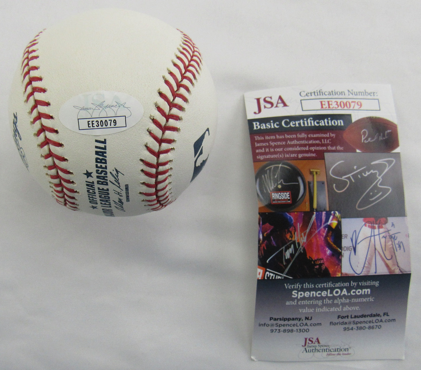 Dusty Baker Signed Auto Rawlings Baseball JSA EE30079