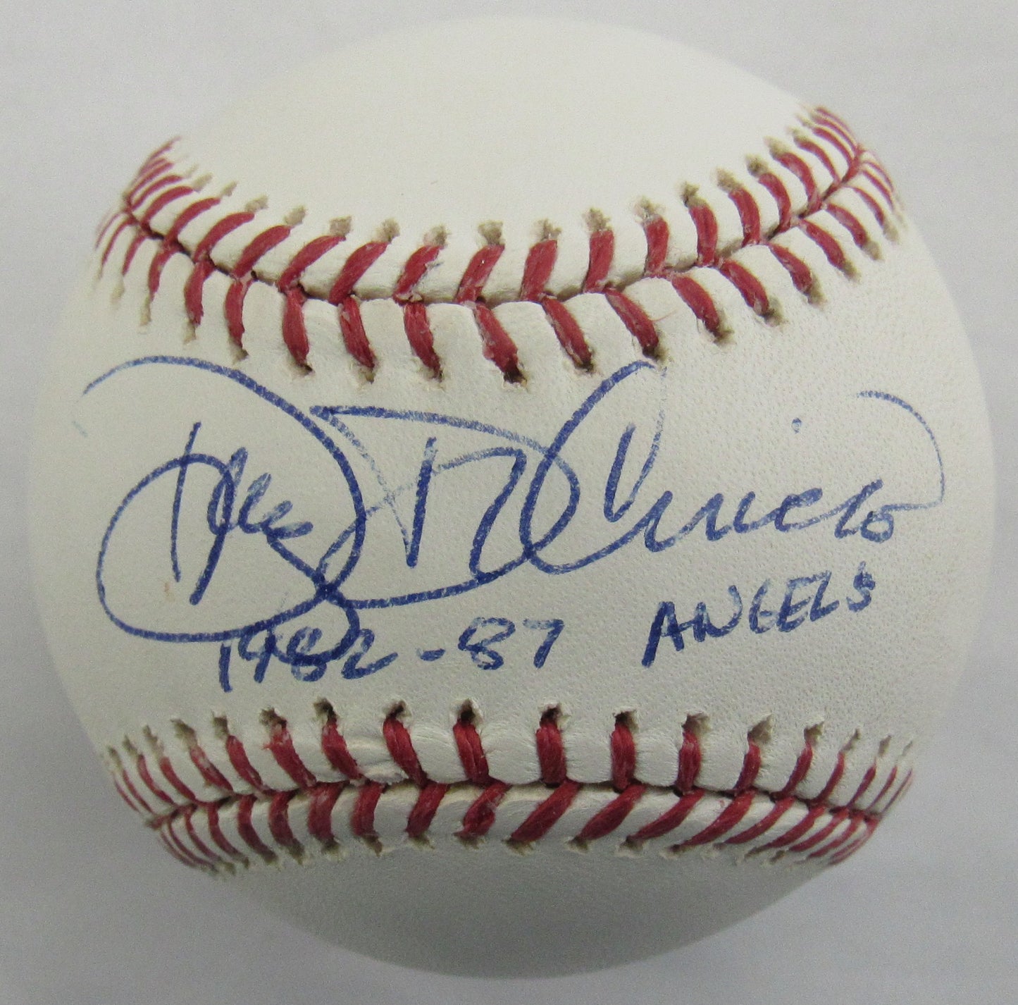 Doug Decinces Signed Auto Rawlings Baseball JSA DD36774