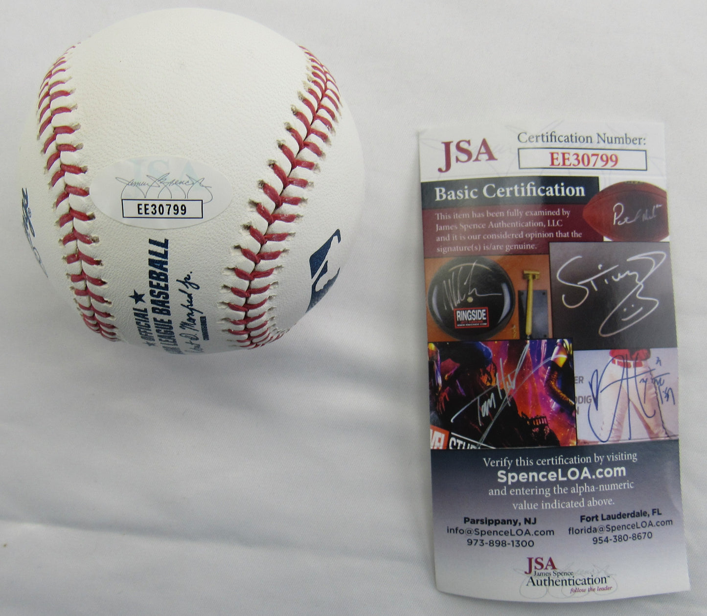 Ron Cey Signed Auto Rawlings Baseball JSA EE30799