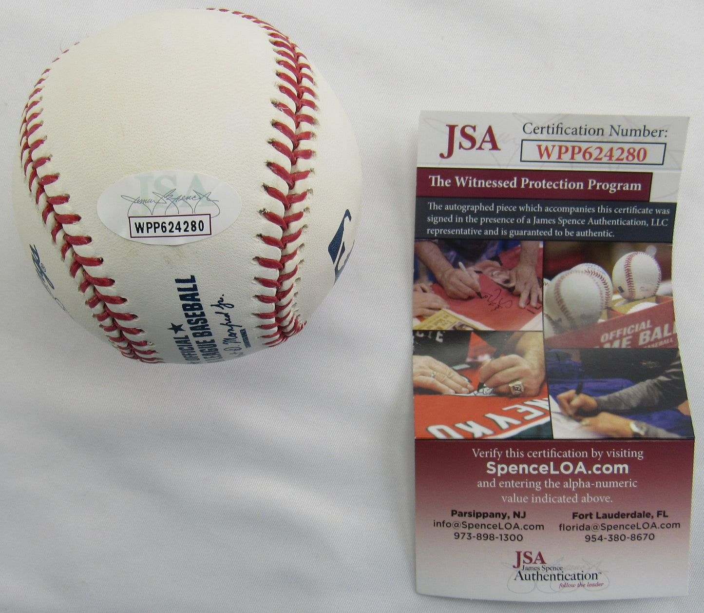 Michael Conforto Signed Auto Rawlings Baseball JSA WPP624280