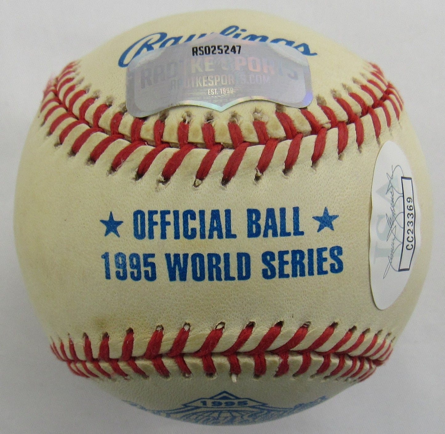 Tom Glavine Signed Auto Rawlings Baseball JSA CC23369