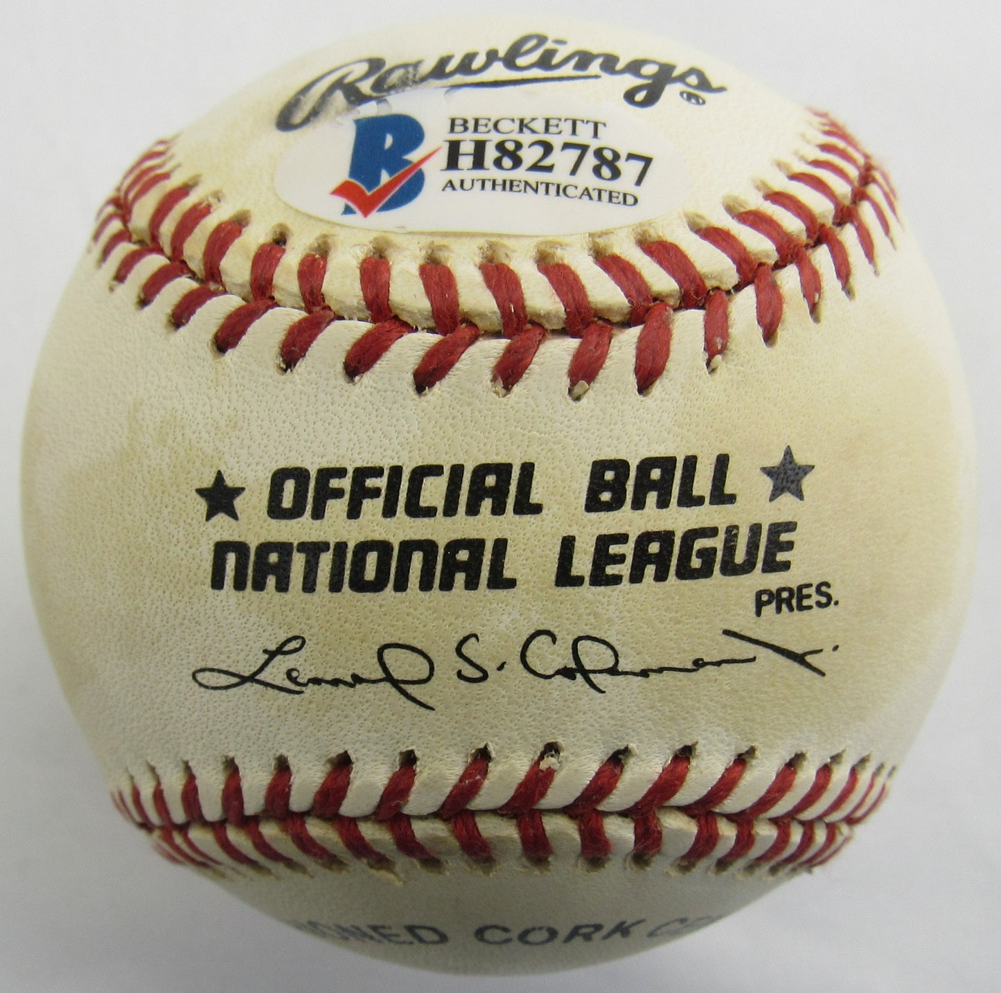 Orlando Cepeda Signed Auto Rawlings Baseball Beckett H82787