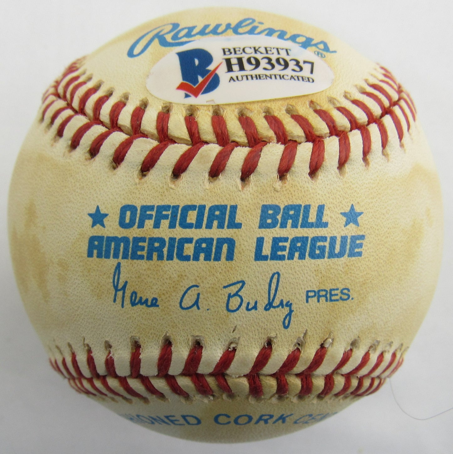 Tony Oliva Signed Auto Rawlings Baseball Beckett H93937