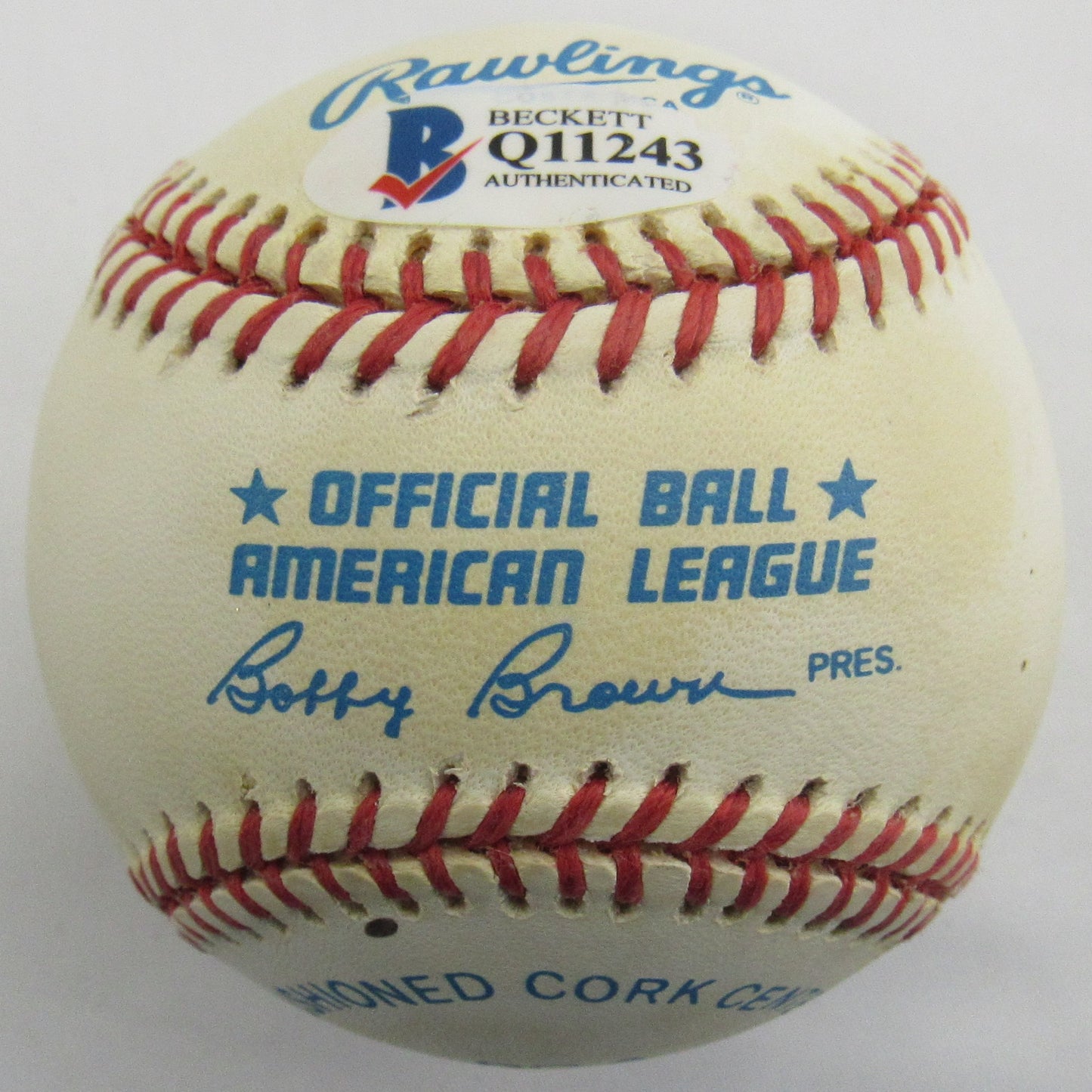 Hal Newhouser Signed Auto Rawlings Baseball Beckett Q11243