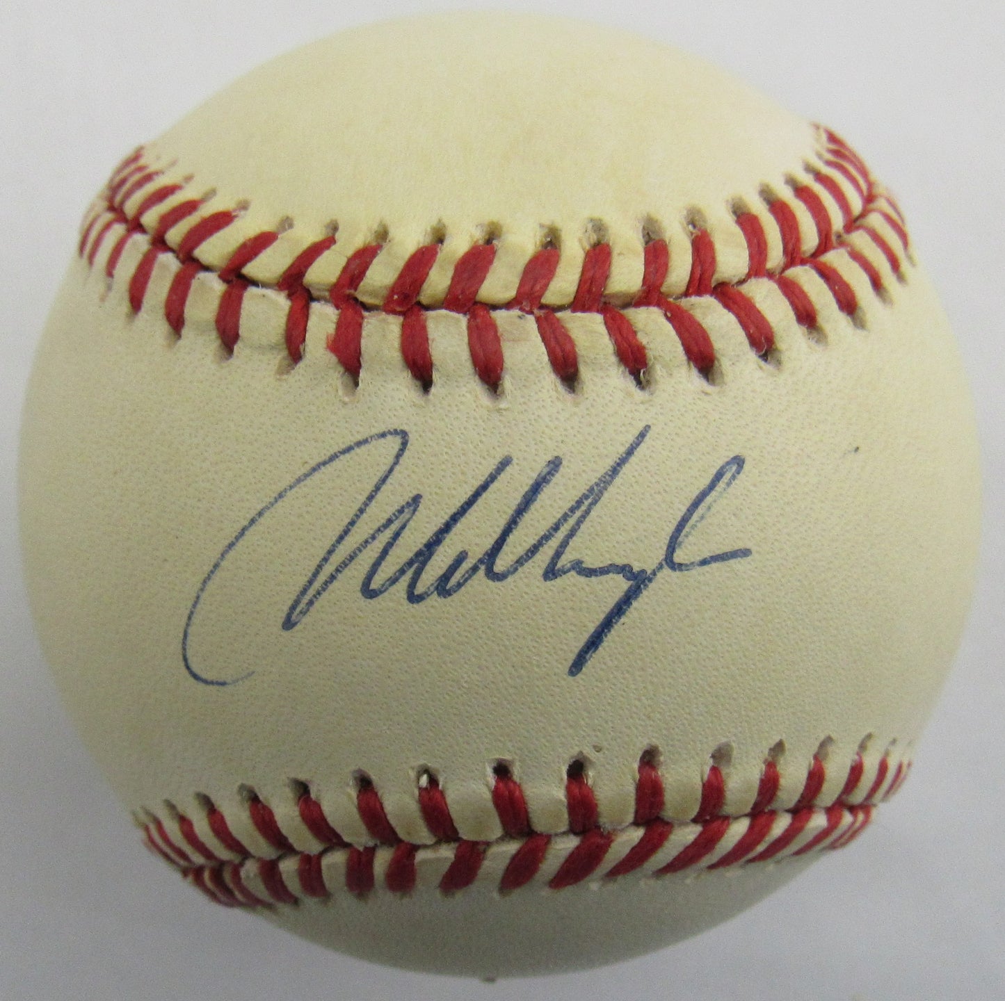 Mo Vaughn Signed Auto Rawlings Baseball Beckett H87196