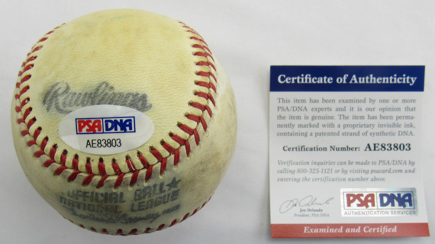 George Foster Signed Auto Rawlings Baseball PSA/DNA AE83803