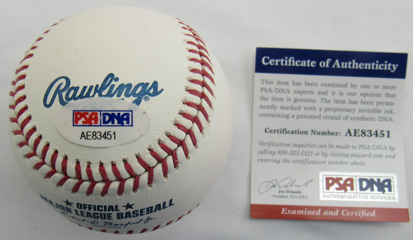 Kyle Seager Signed Auto Rawlings Baseball PSA/DNA AE83451