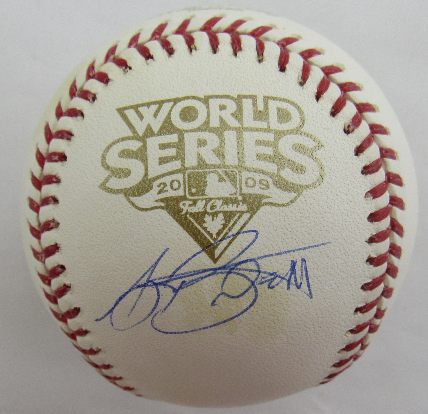 AJ Burnett Signed Auto Rawlings Baseball Steiner COA
